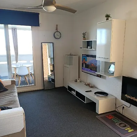 Studio Vue Mer 100 M De La Plage Leucate Exterior photo